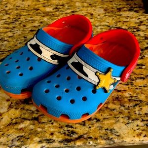 Kids Disney Toy Story woody crocs